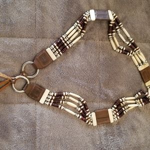 Beaded belt